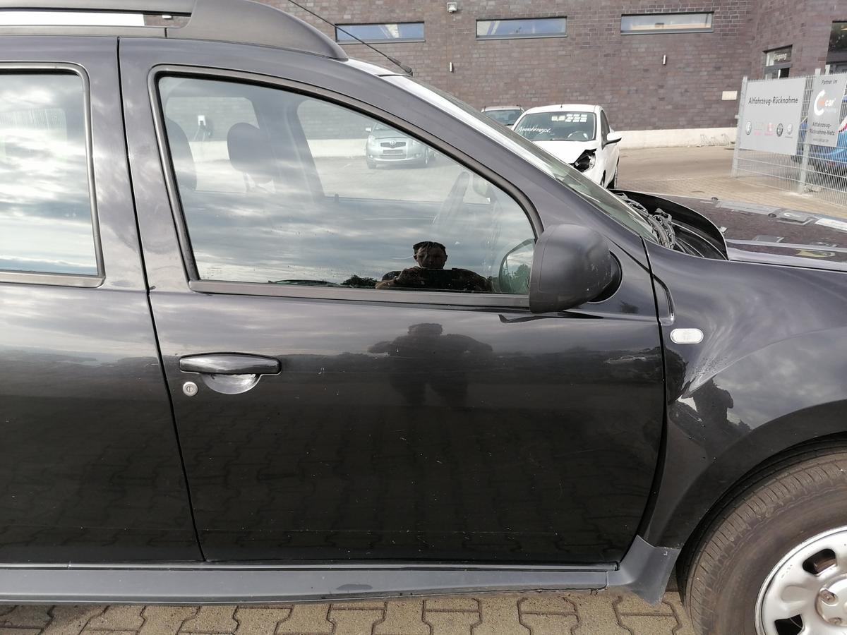 Dacia Duster original T&uuml;r vorn rechts NV676 Schwarz Rohbau Bj.2011